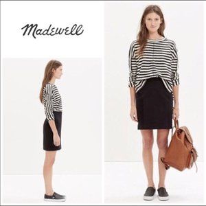 Madewell Nightspell Skirt, Black